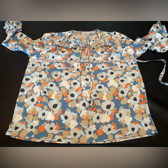 Joie Multicolor Floral Blouse size M - Picture 11 of 13